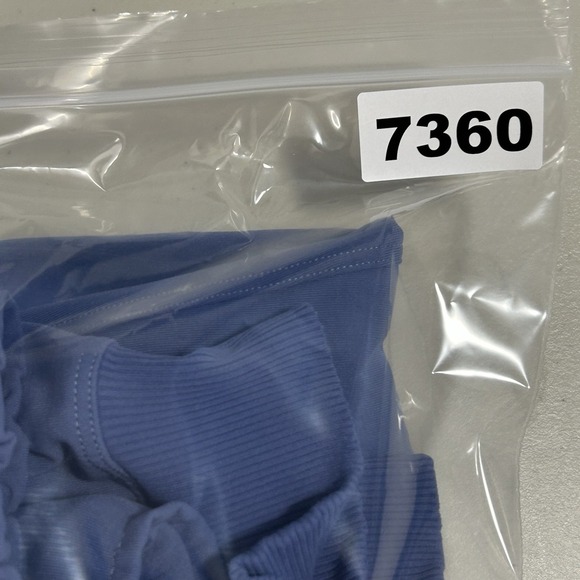 Lululemon Keep Moving Jogger Women Size 12 Light Blue Activewear Drawstrings - Picture 9 of 9